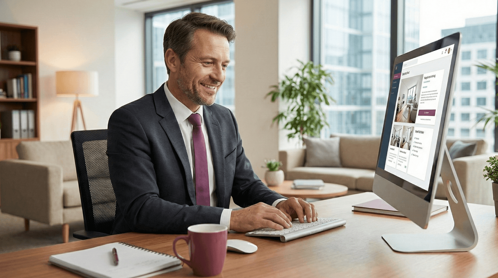 Zufriedener Vermieter